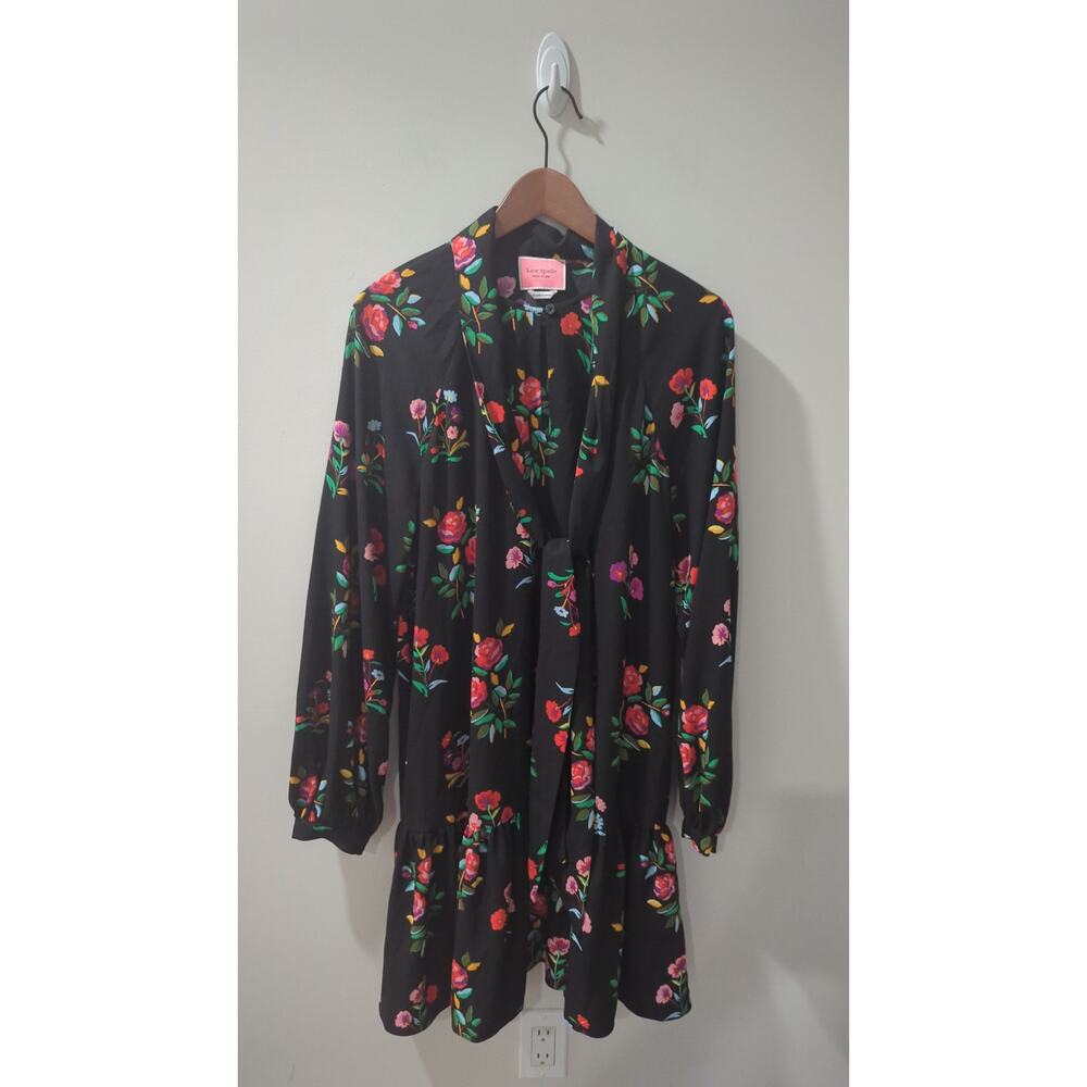 Kate Spade Autumn Floral Dress - Picture 3 of 7